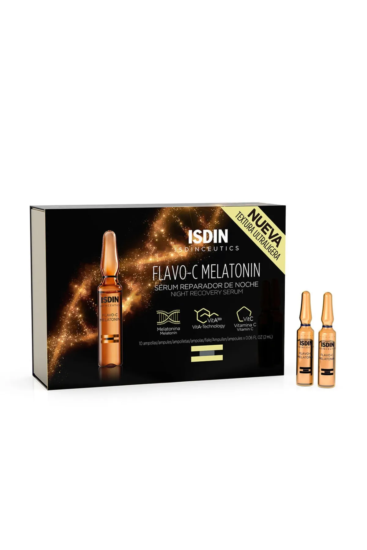 ISDIN  Isdinceutics Flavo-c Melatonin Ampullen 30 X Isdin 2 ml