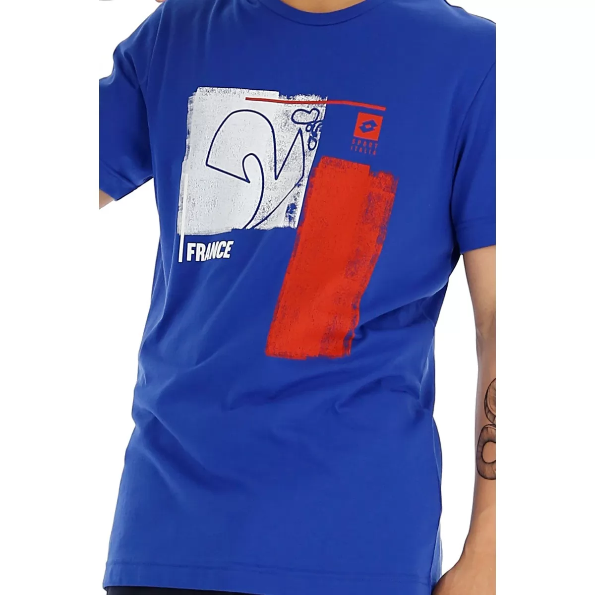 T-SHIRT WC22 FRANKRIKE PACIFIC BLÅ