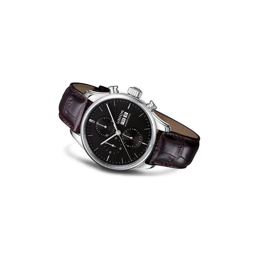 Union Glashütte Herrenuhr Viro Chronograph