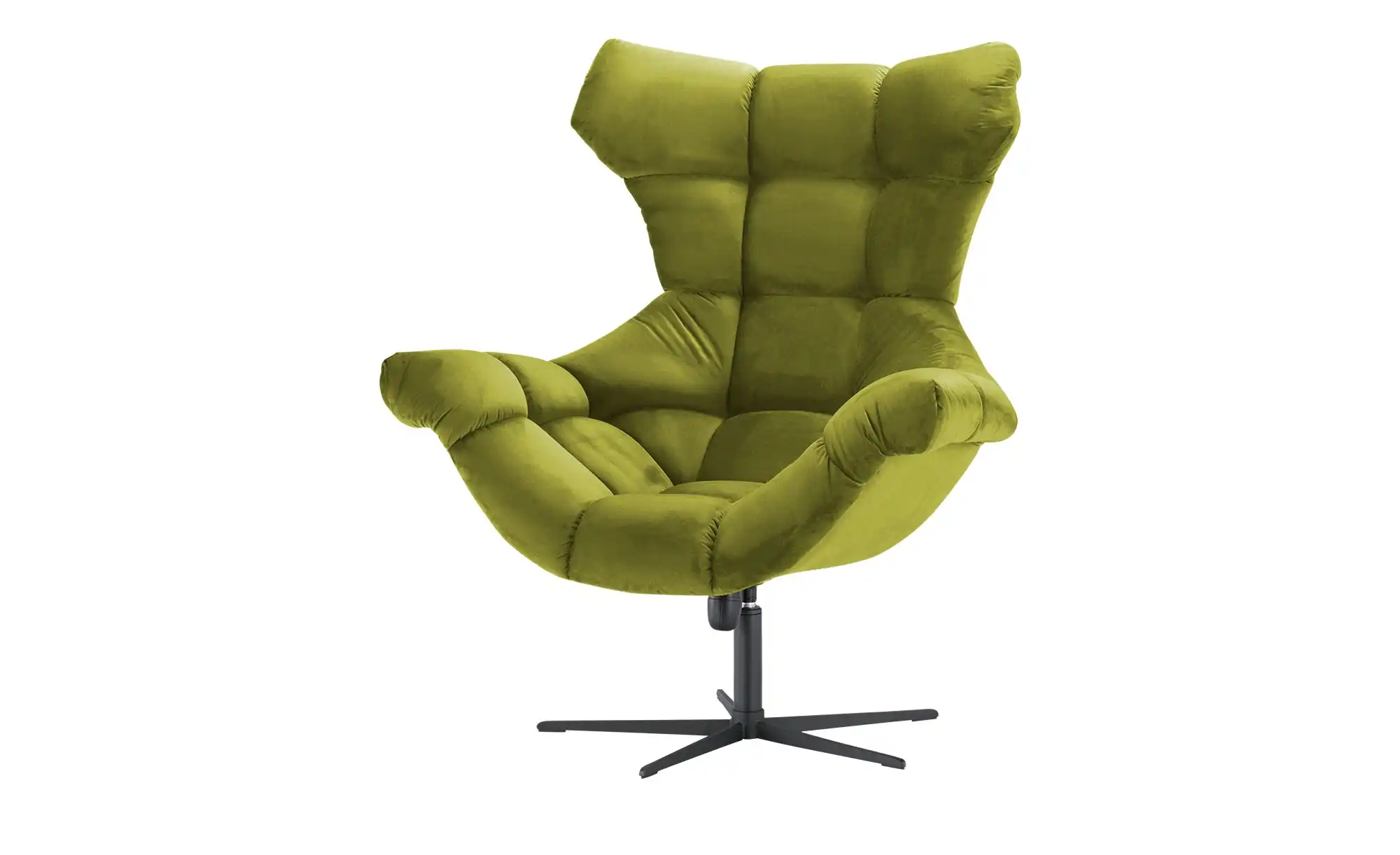 Twist Sessel aus Samt Sensi