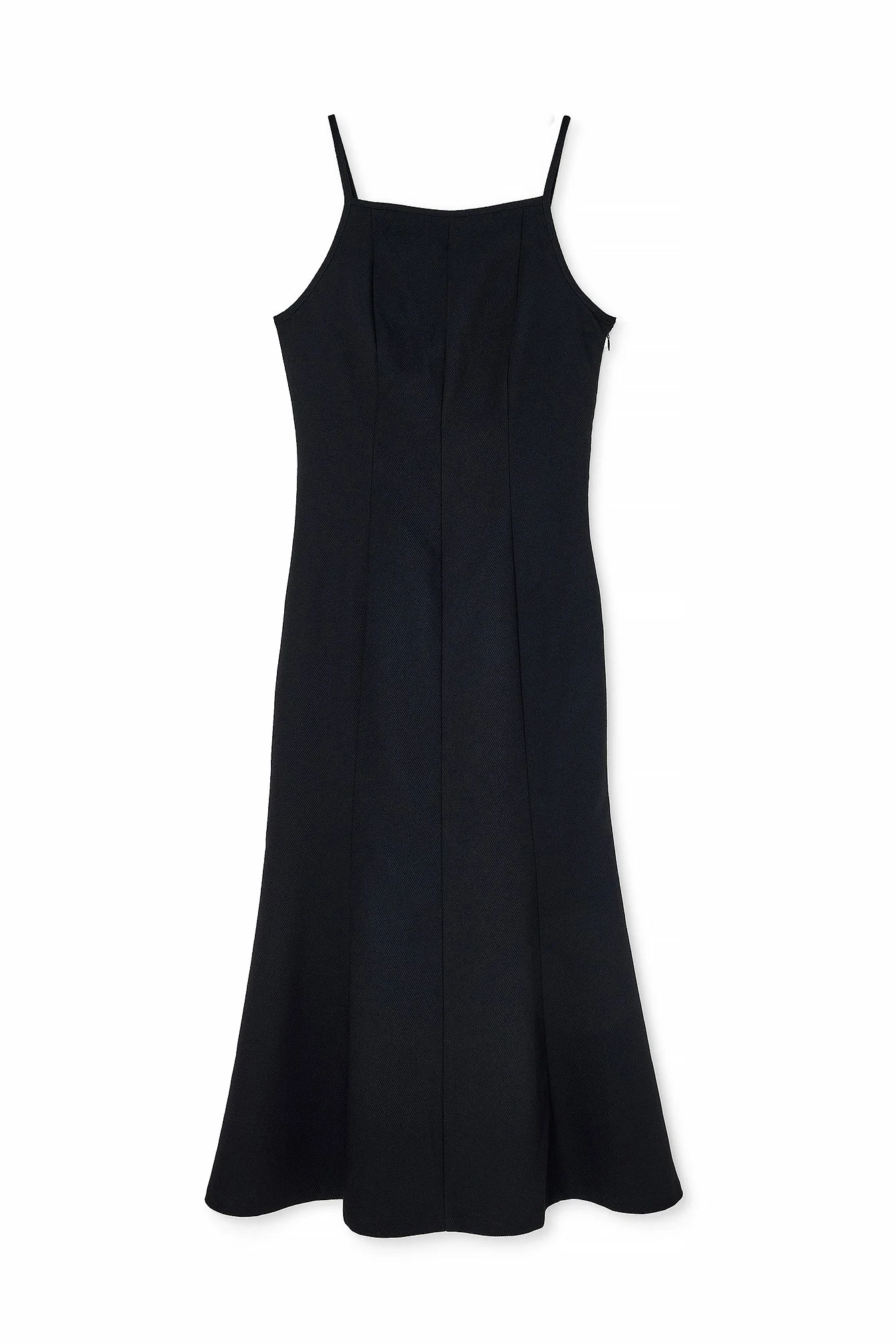 Midikleid mit tiefem Rückenausschnitt und Schnürung
