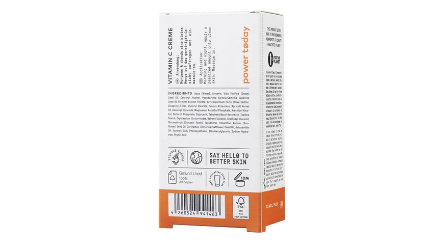 Nø Cosmetics power today Vitaminc C Creme 50 ml
