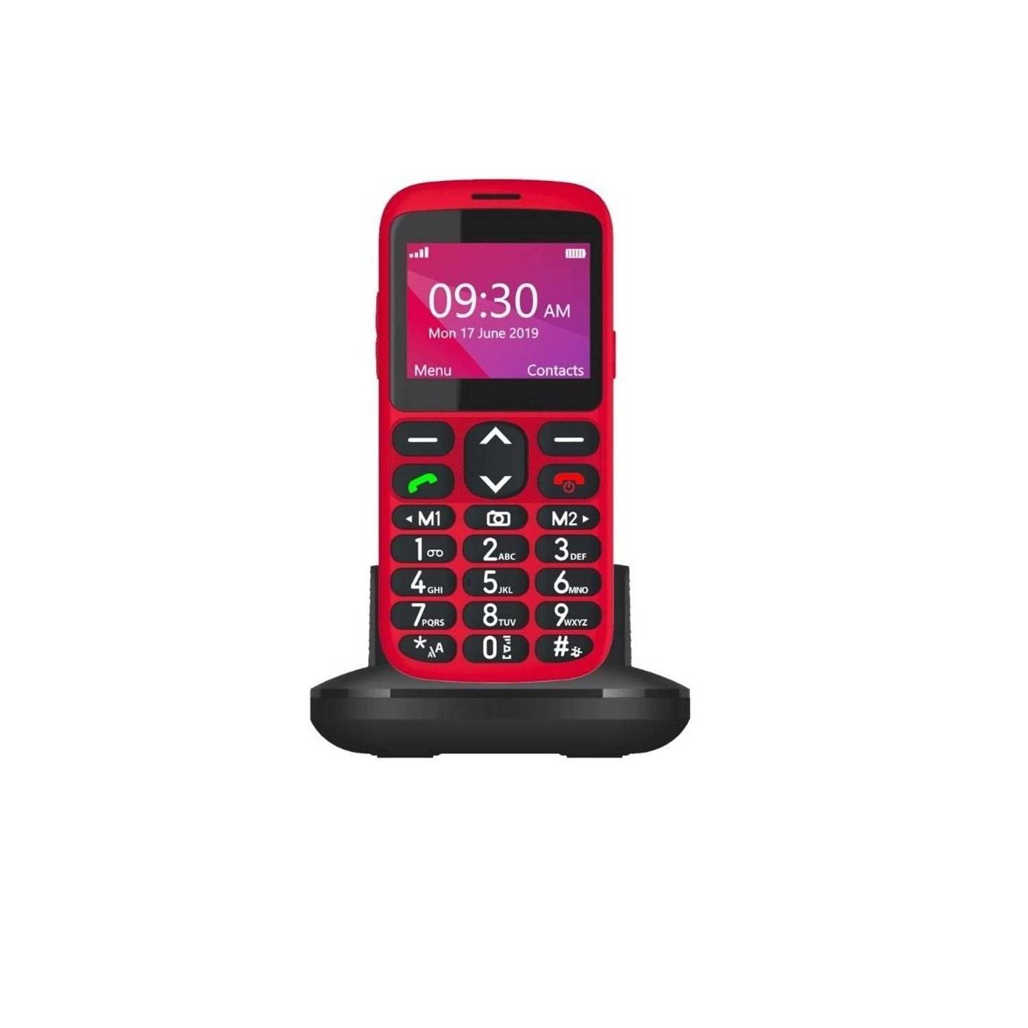 Telefunken S520 Seniorenhandy SOS-Taste Kamera Ladestation Bluetooth Seniorenhandy (2.31 Zoll, Lauter, kraftvoller Sound bis 90dB in Anruflautstärke)