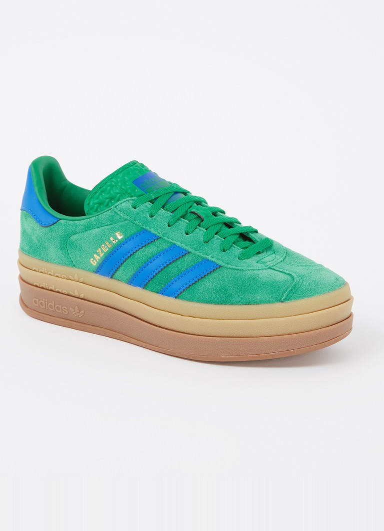 Tenisky Adidas Gazelle Bold so semišovými detailmi