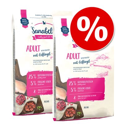 Sparpaket Sanabelle 2 x 10 kg