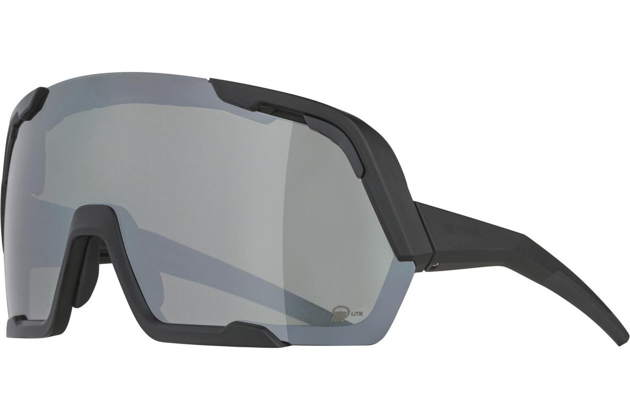 Alpina Rocket Bold Q-Lite black matt / silver mirror lens