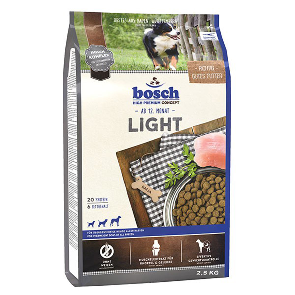 Bosch Hundefutter Light günstig kaufen bei ZooRoyal