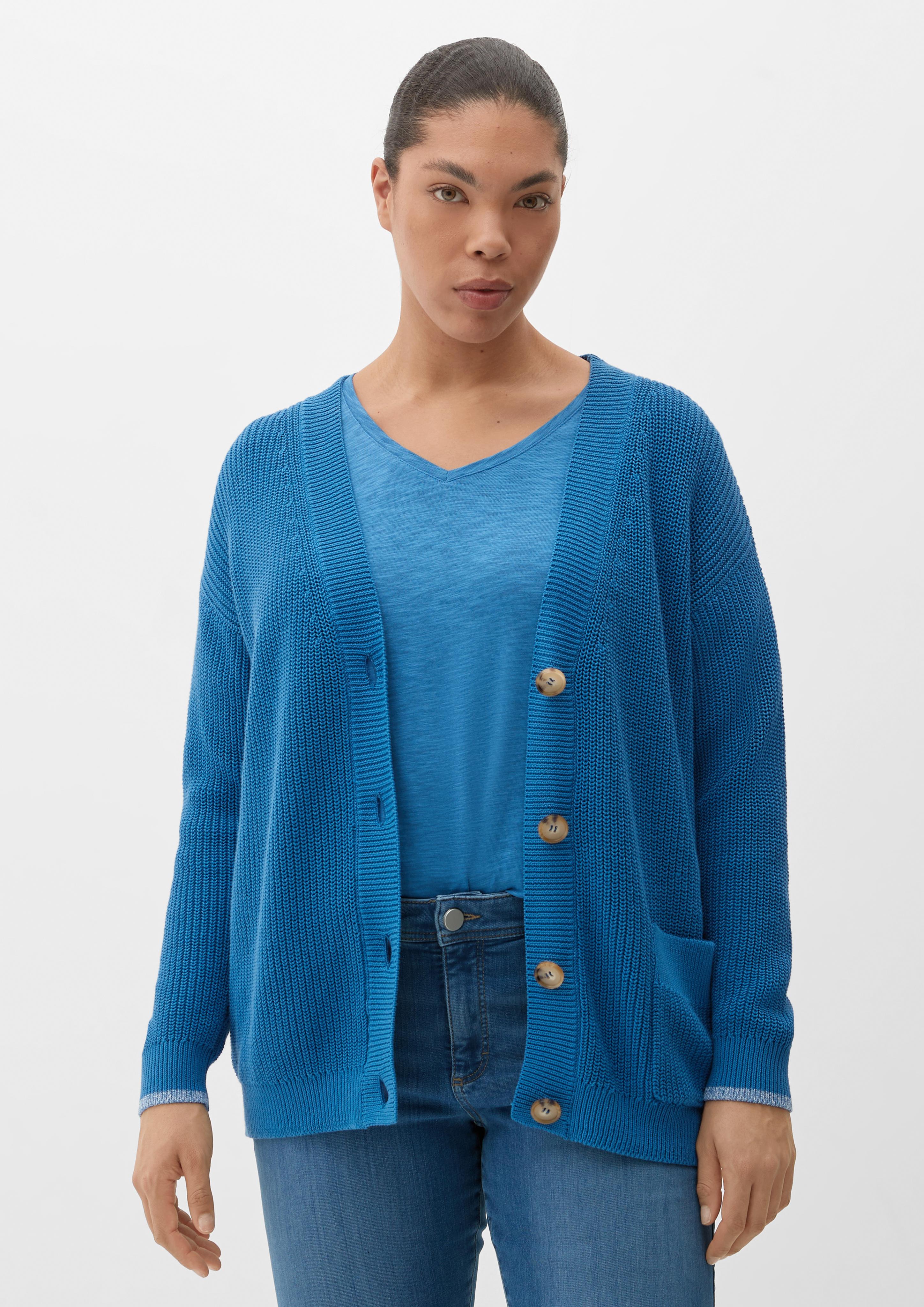 Strickjacke aus Baumwolle  2129125-5428
