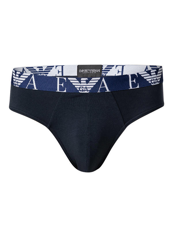 EMPORIO ARMANI, Slipss, Baumwoll-Stretch, navy