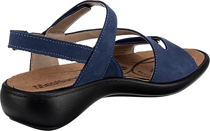WESTLAND Komfort Sandalen blau