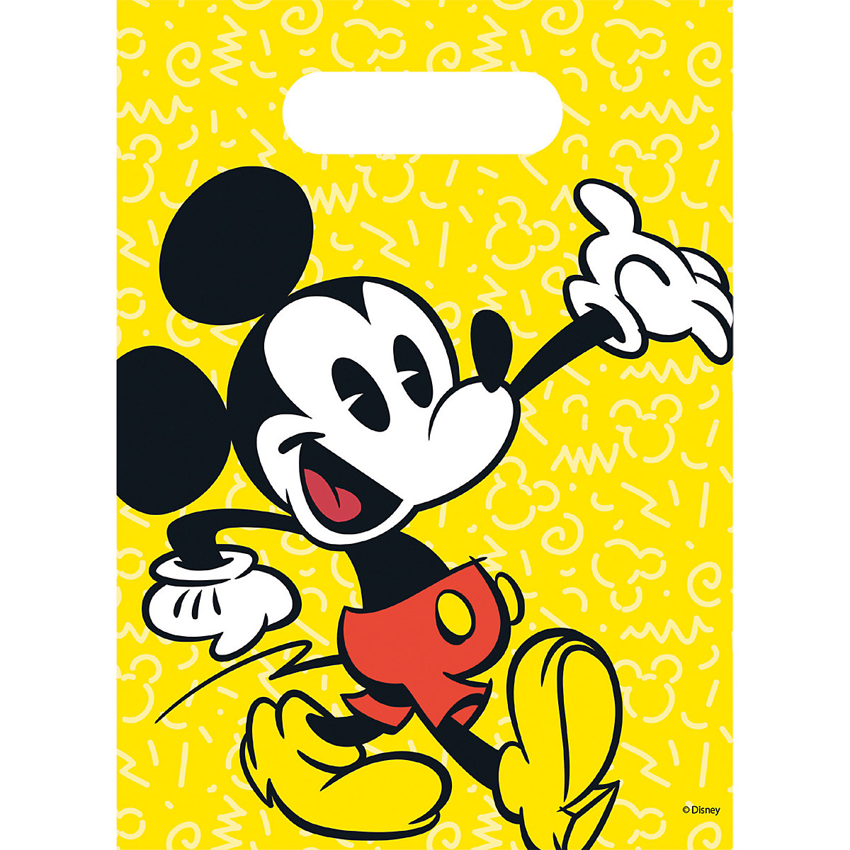 Mitgebseltüten   Mickey Mouse Super Cool, 6 Stück