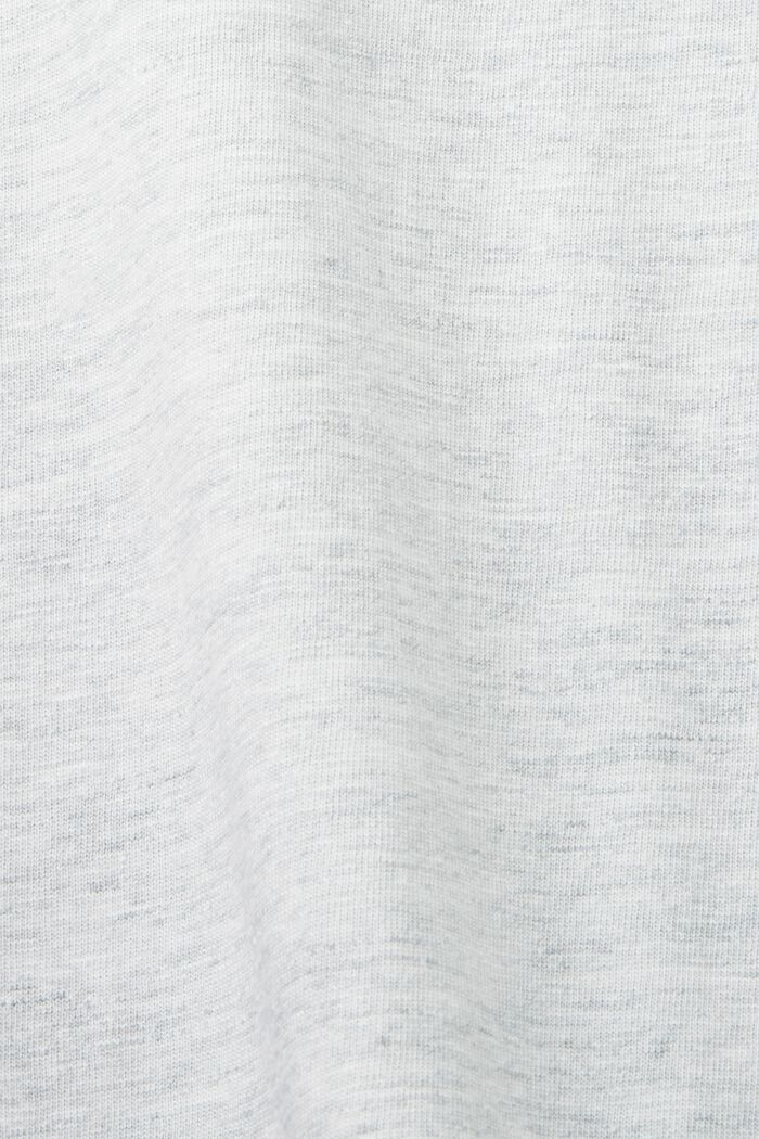 Jersey-T-Shirt mit Rundhalsausschnitt