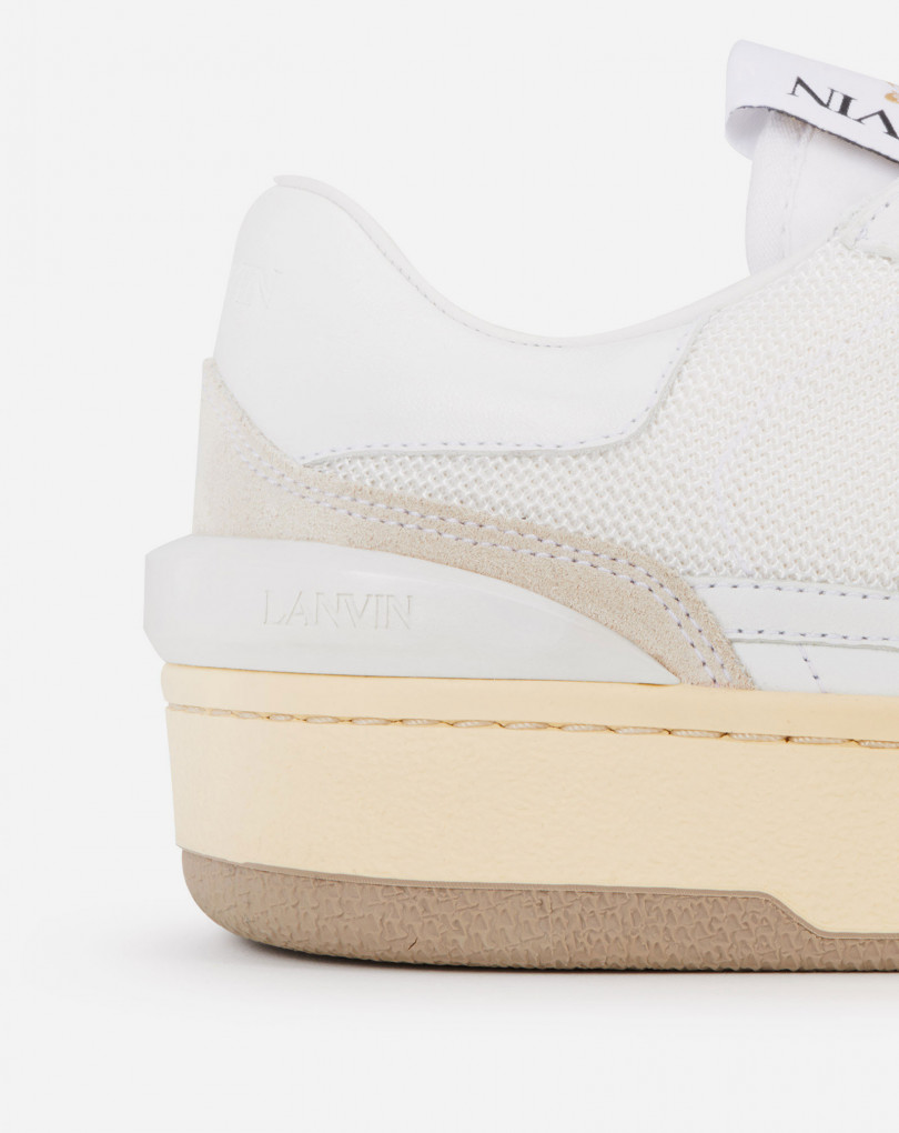 SNEAKERS BASSES CLAY EN CUIR