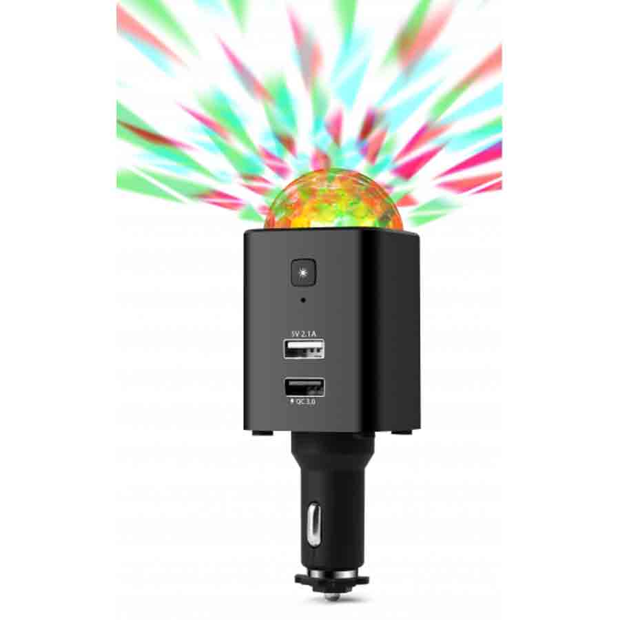 Disco Mobile-Auto Charger TX-159 von Technaxx, 1 Stück - ATU