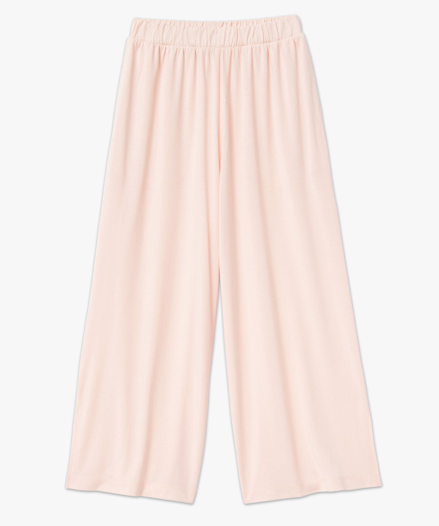 Pantalon de pyjama femme coupe large rose | GEMO