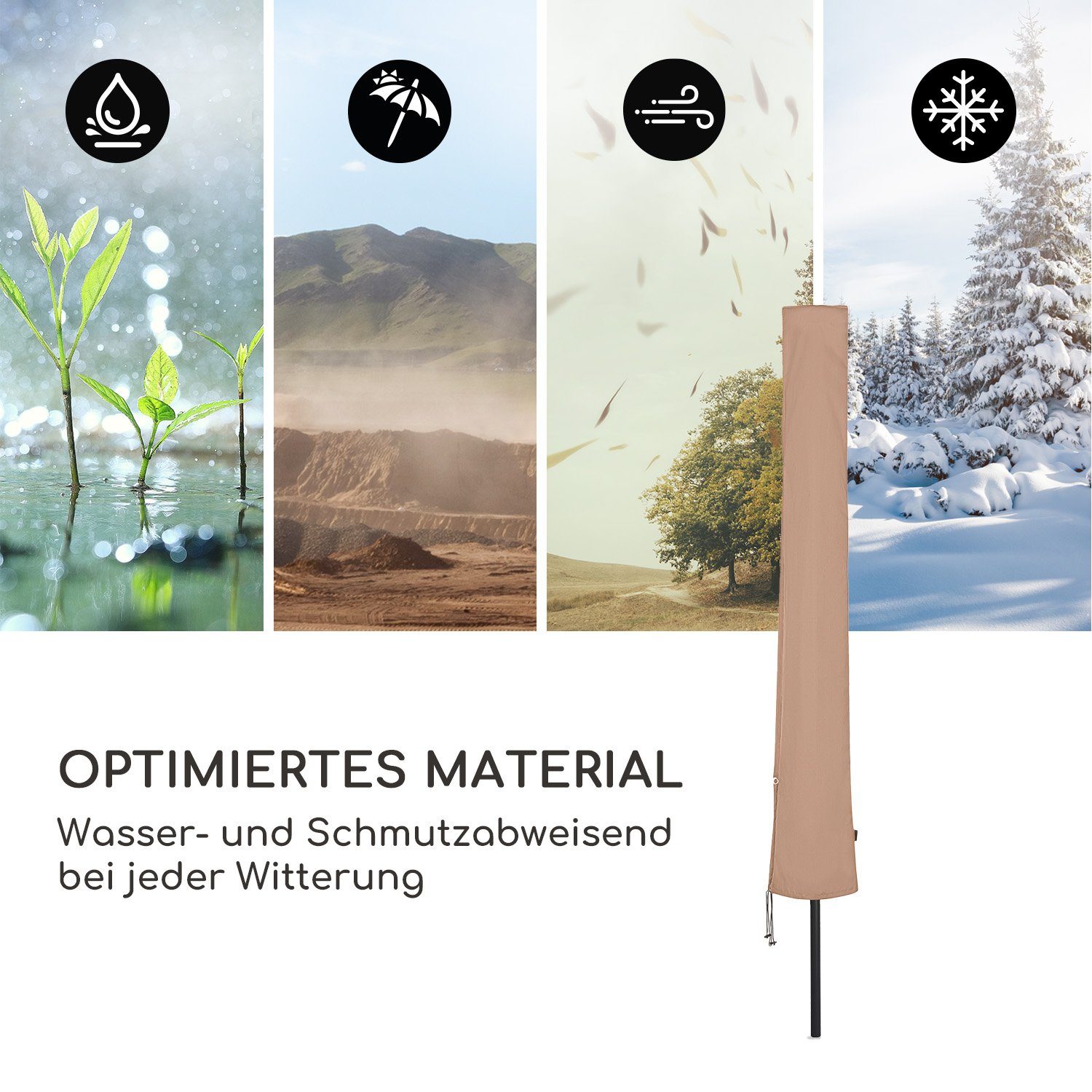 blumfeldt Gartenmöbel-Schutzhülle Shield Premium