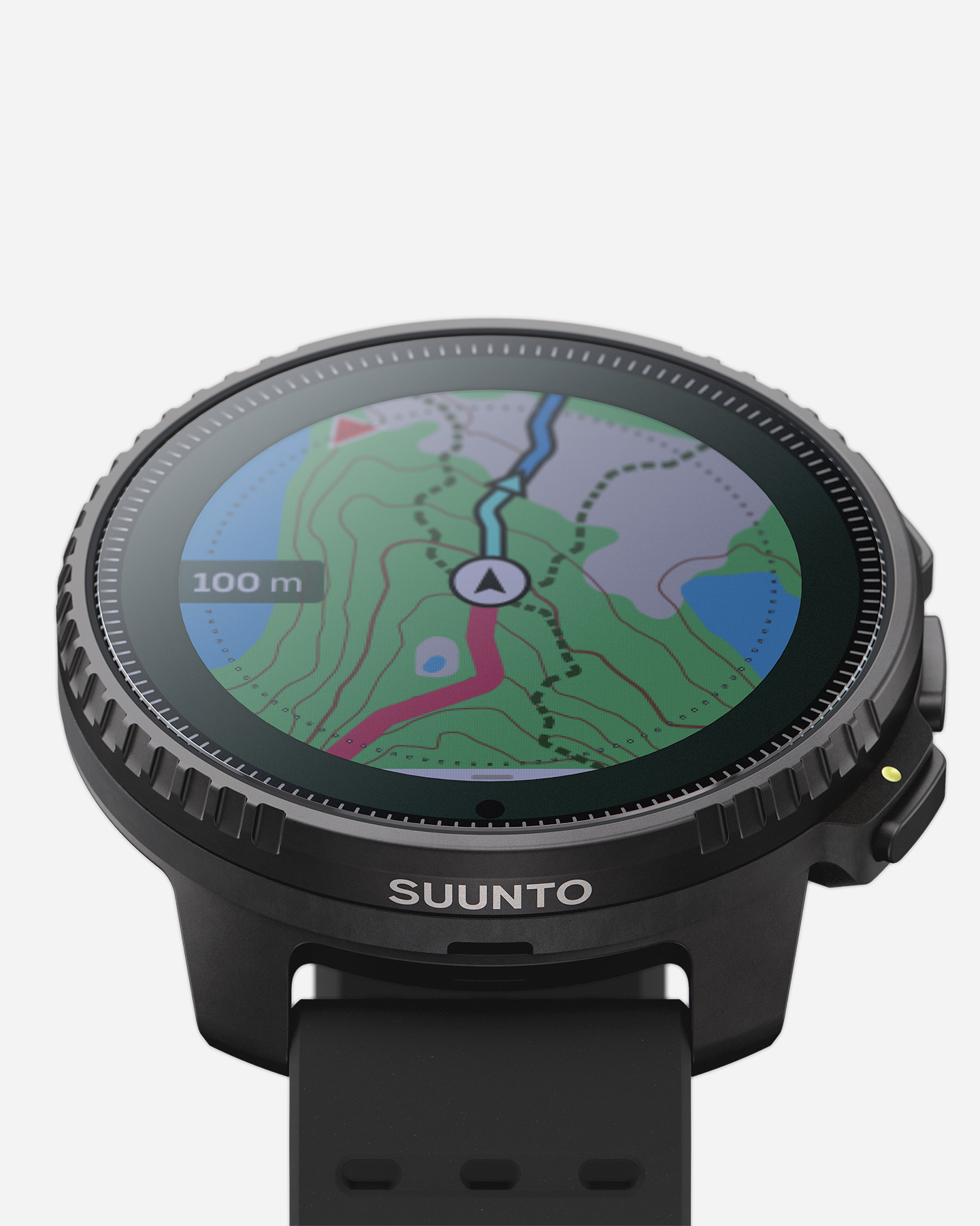 Suunto Vertical Solar Multifunction Watch All Black SS050978000