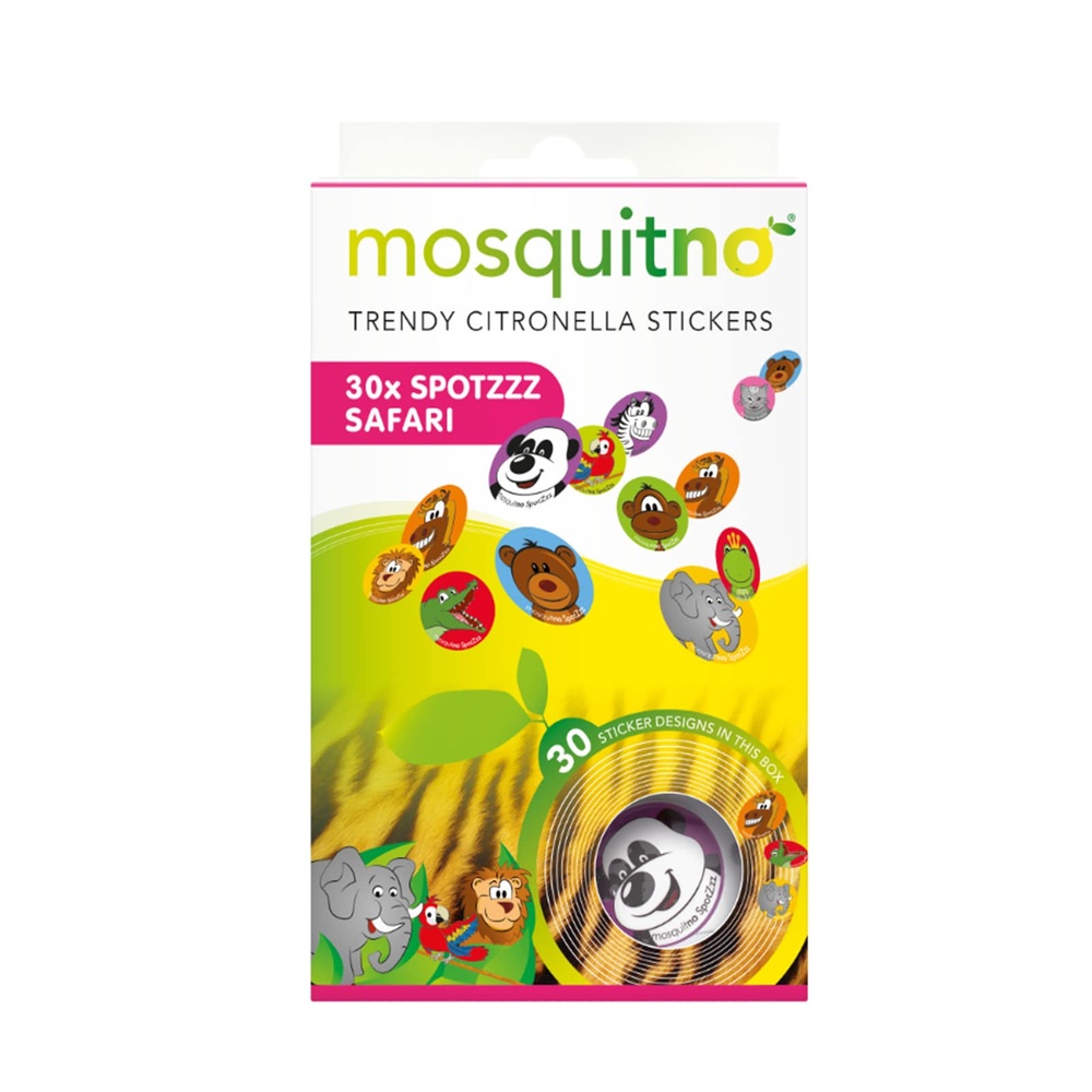mosquitno Pack 5 Feuilles x 6 Stickers 