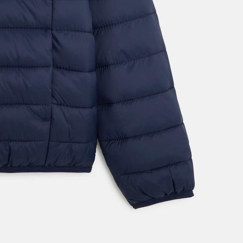 Doudoune chaude et légère bleue garçon