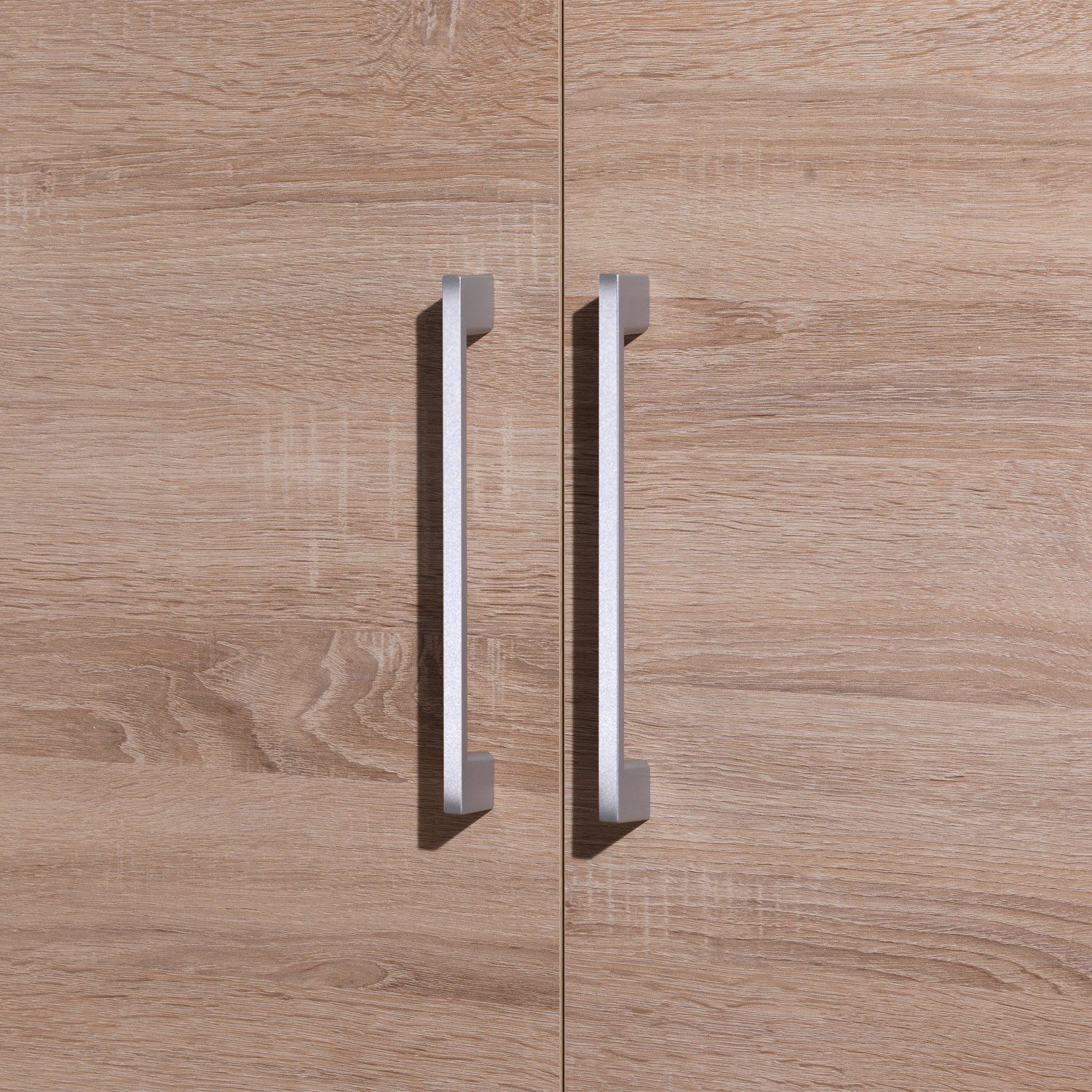 Schranktür BALKO, Eiche Struktur Dekor, B 84 cm x H 105 cm (2 St., 2er Set)