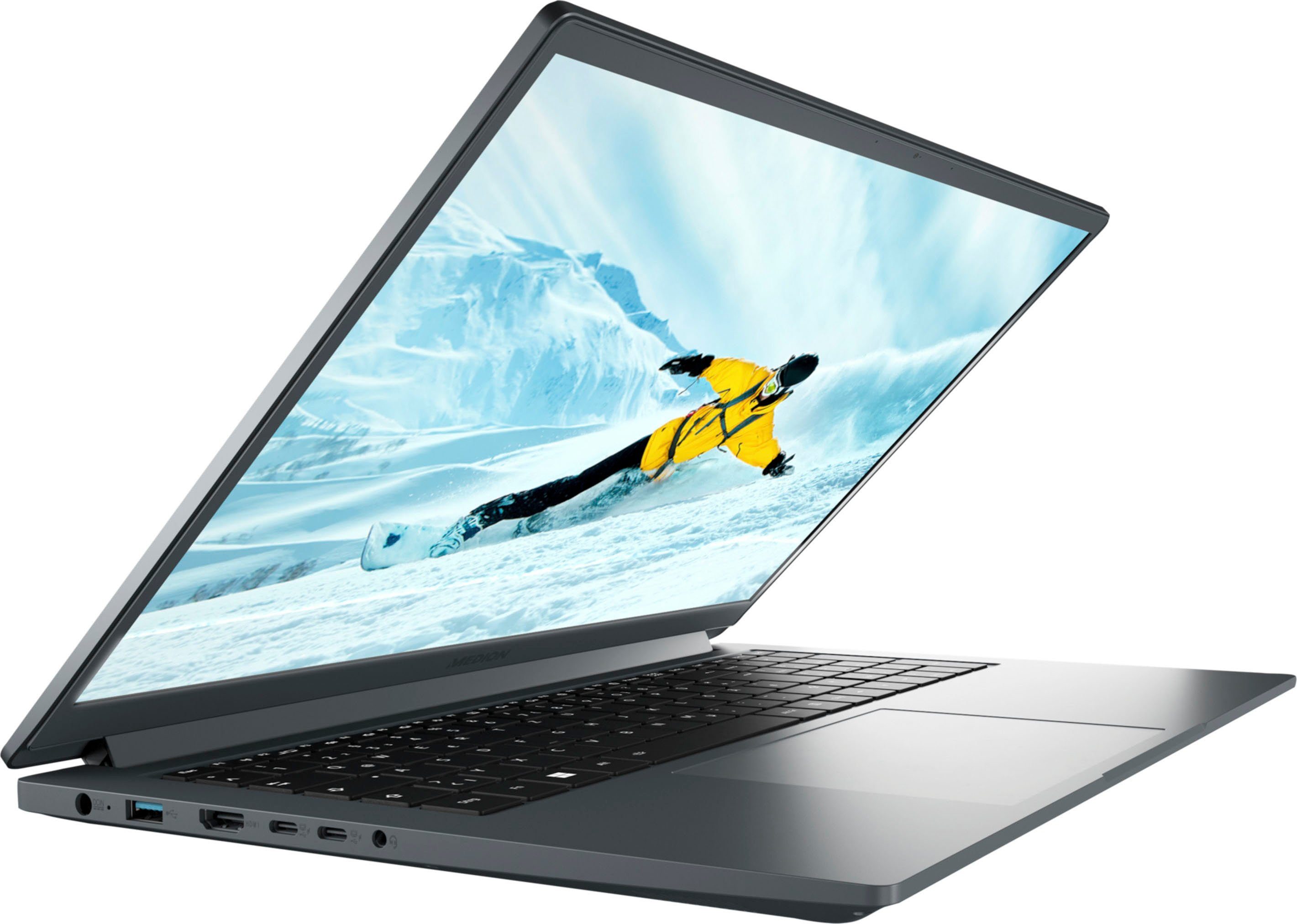 Medion® AKOYA P17615 Notebook (43,9 cm/17,3 Zoll, Intel Core i5 12500H, GeForce MX 550, 512 GB SSD)