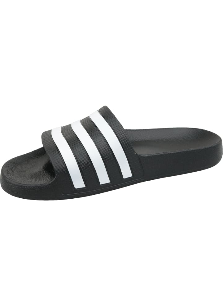 adidas Performance adidas Adilette Aqua in Schwarz günstig kaufen