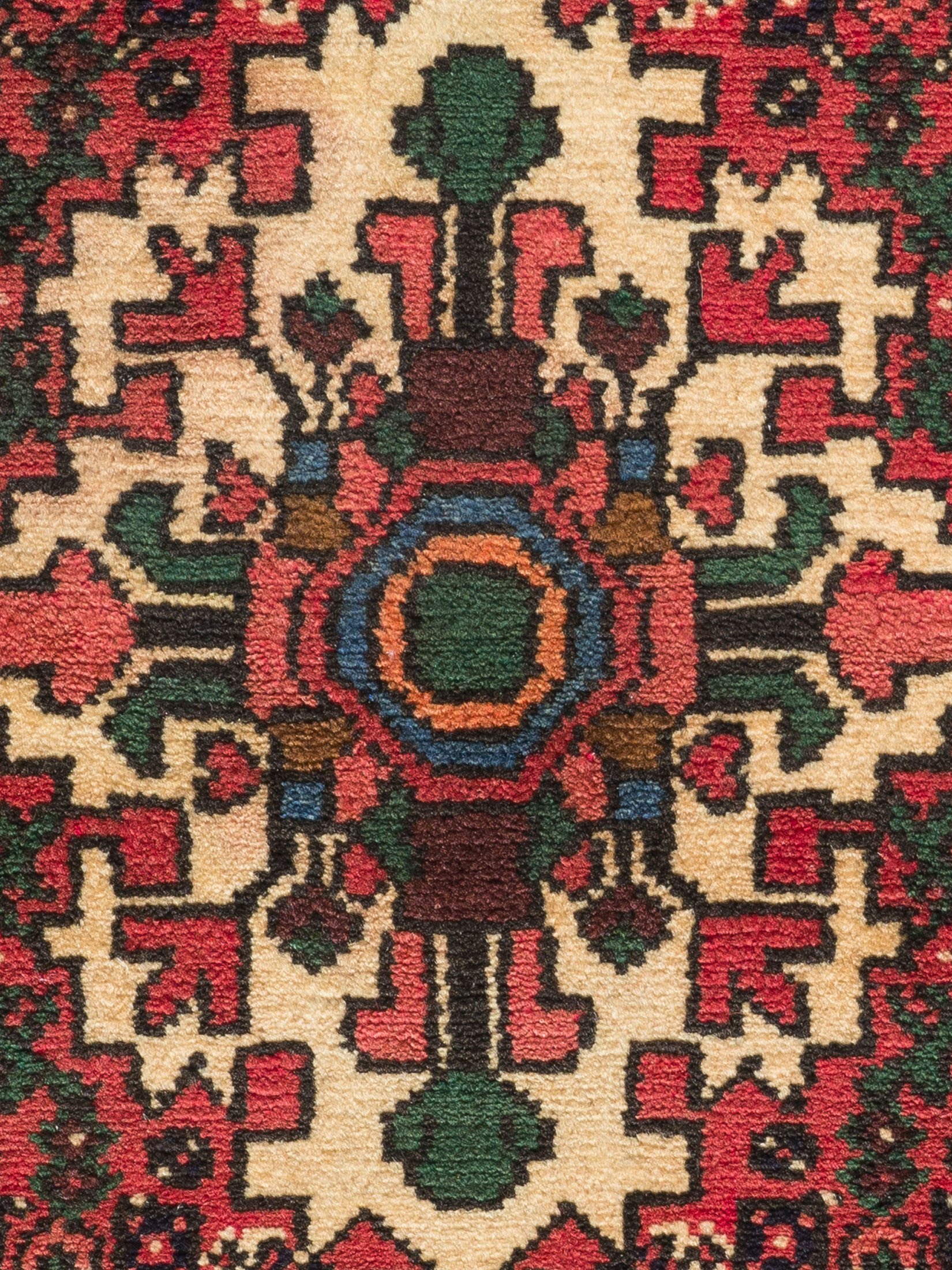 Hosseinabad Hamadan ca. 82 x 125 cm, Unikat / Einzelstück