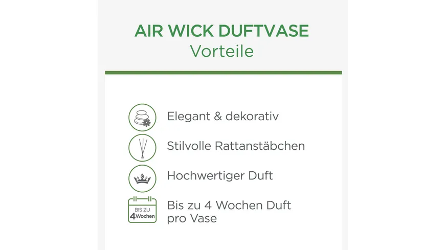 Air Wick Duftvase Verwunschener Garten 30ml 30 ml