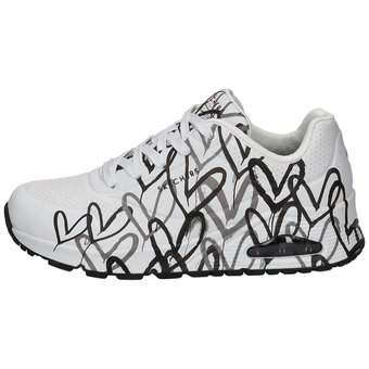 Skechers Uno Spread The Love in weiß