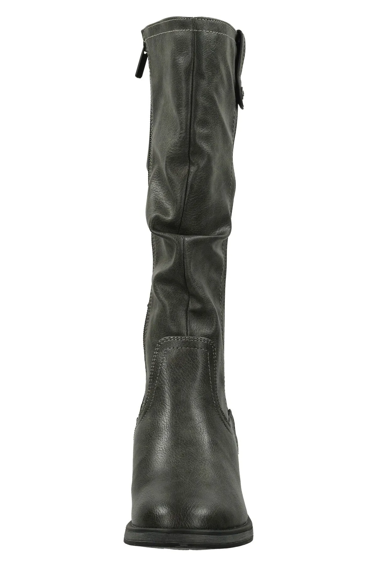 Mustang  Stiefel - Grau - Blockabsatz