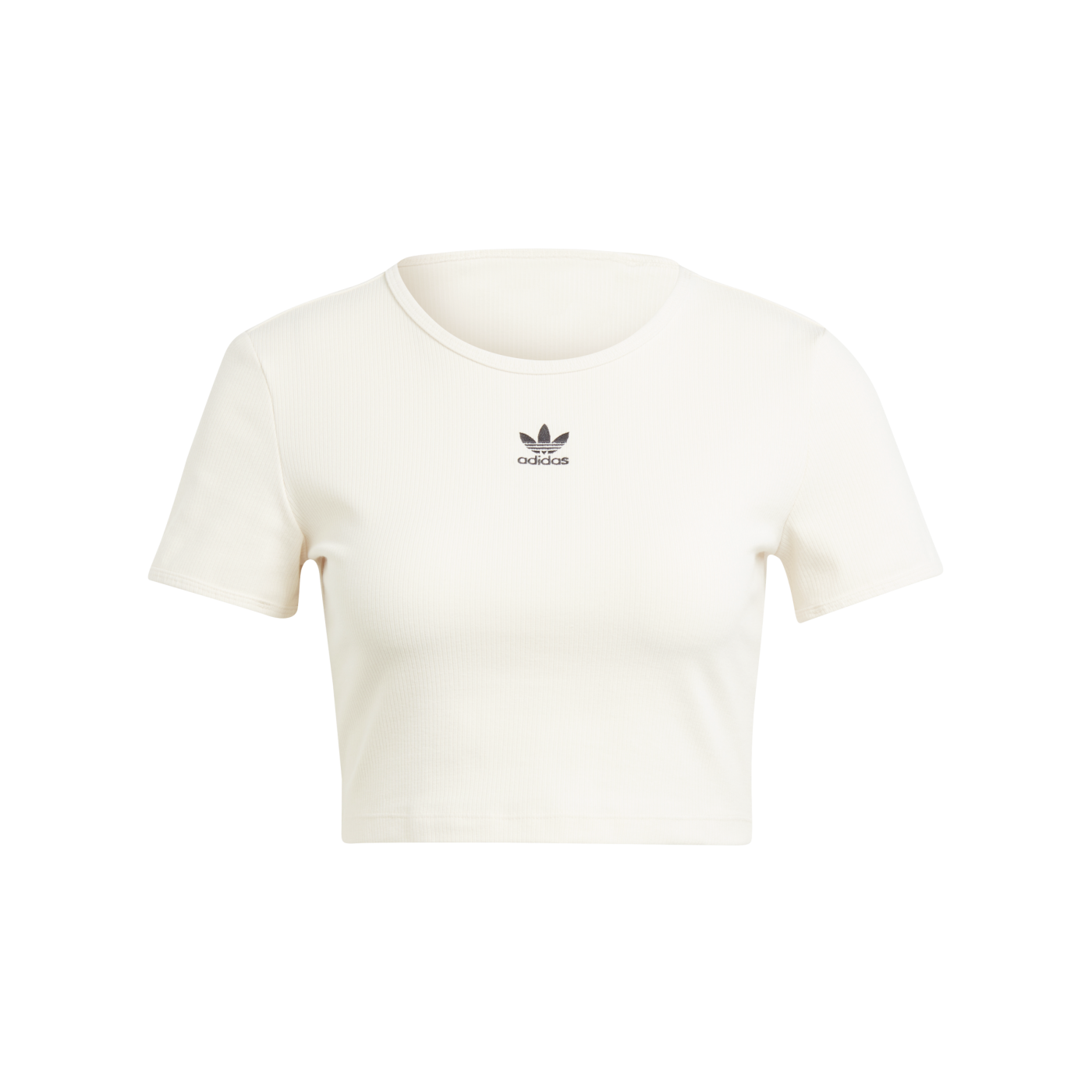 adidas RIB T-Shirt Damen Beige