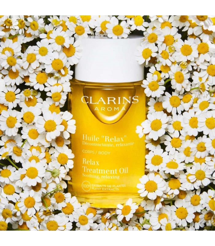 Clarins-HUILE -Décontractante, relaxante 100% Extraits de Plantes