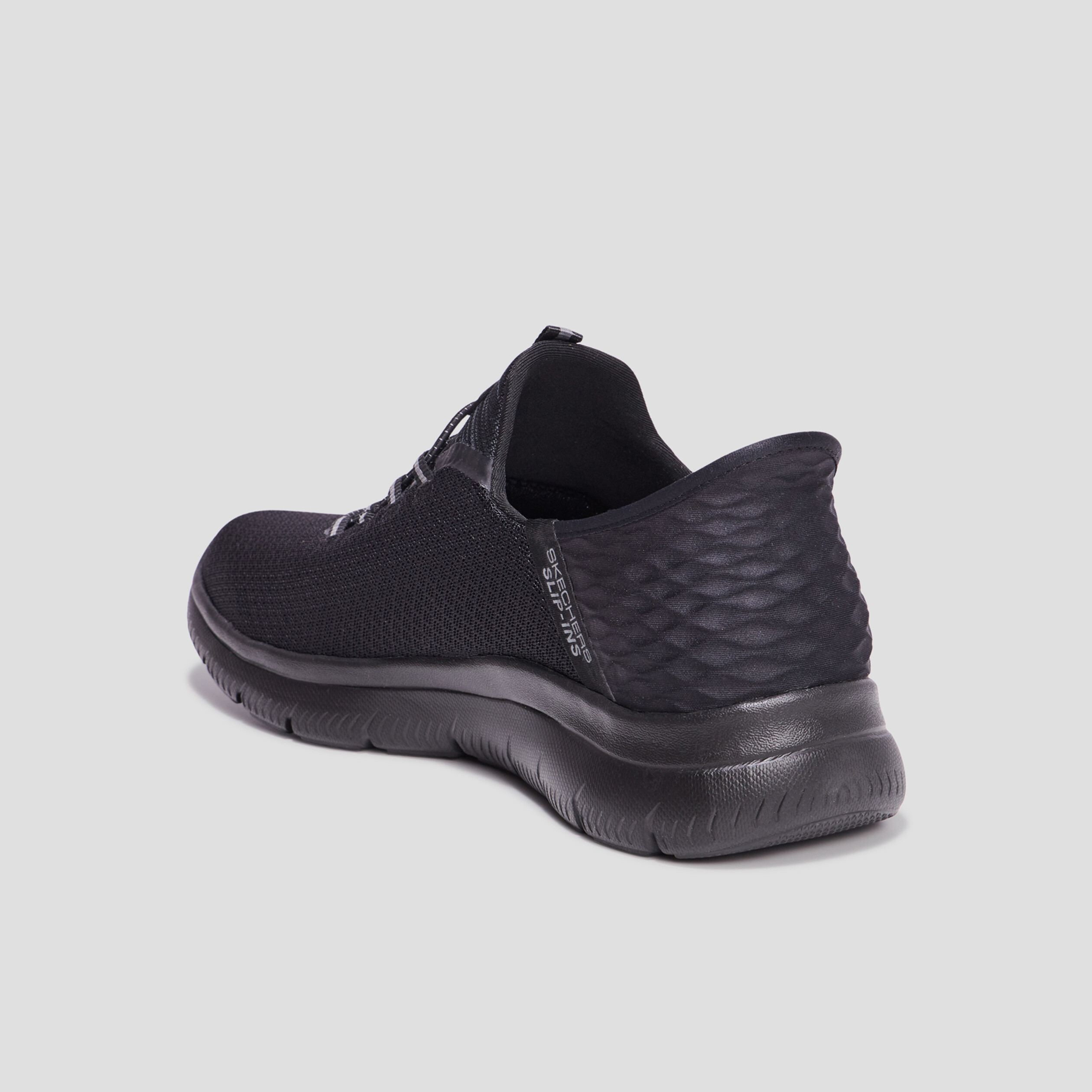 Baskets running mémoire forme Skechers noir homme | La Halle