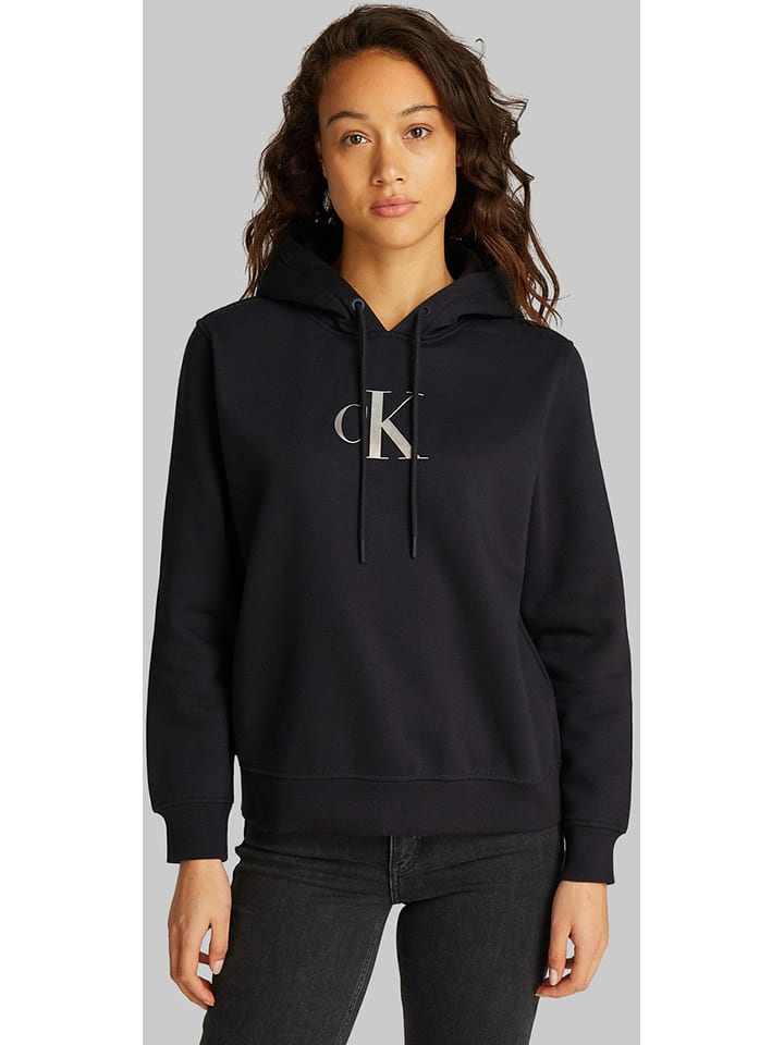 CALVIN KLEIN JEANS Hoodie in Schwarz günstig kaufen