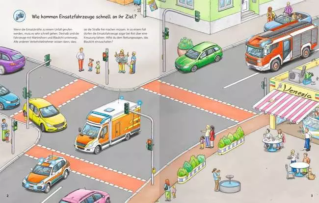 Ravensburger Wieso? Weshalb? Warum? Stickerheft: Einsatzfahrzeuge