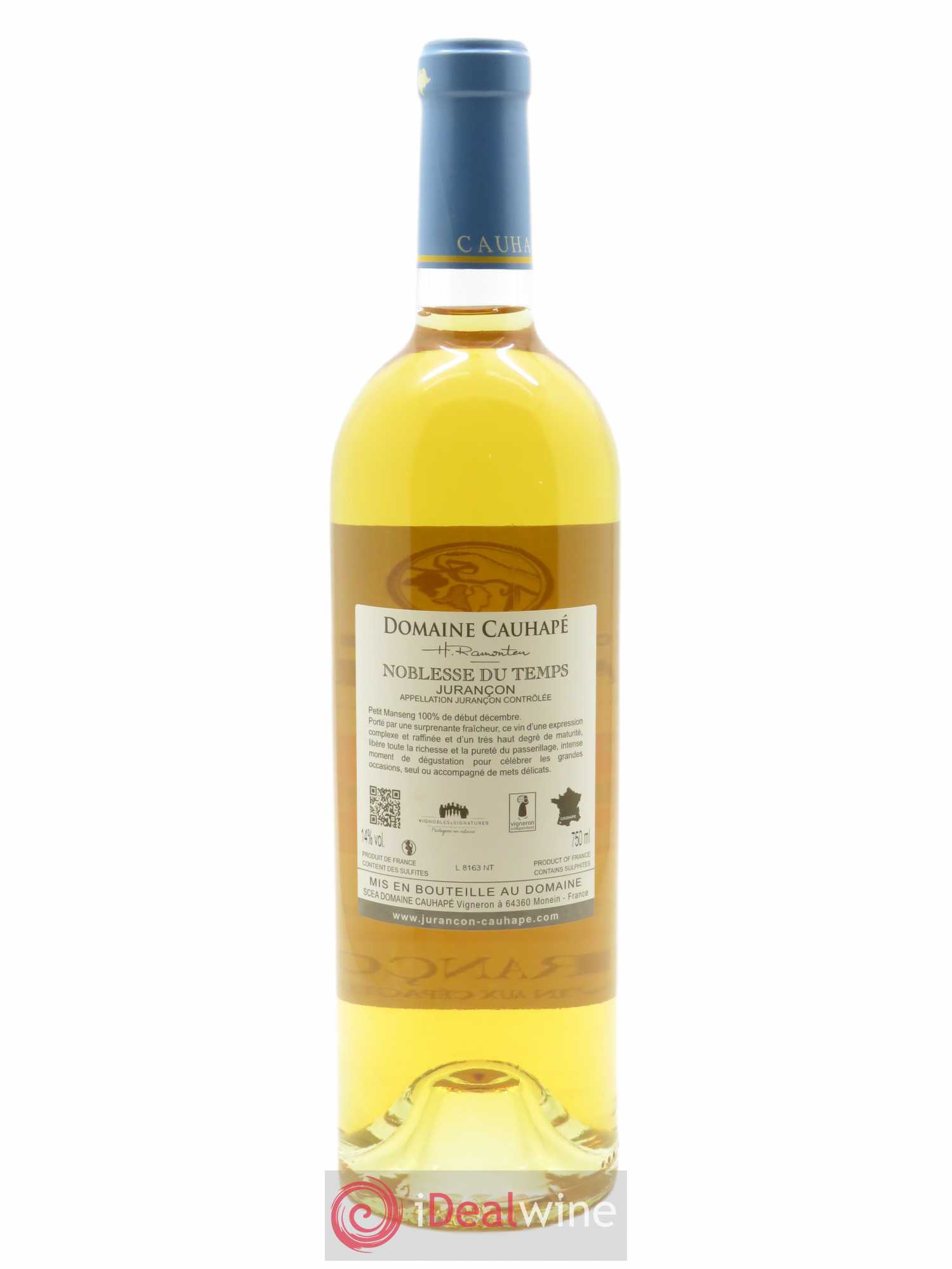Jurançon Noblesse du temps Cauhapé (Domaine)  2016 - Lot de 1 Bouteille