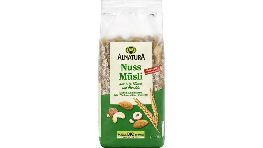 Alnatura Bio Nuss Müsli 500 g