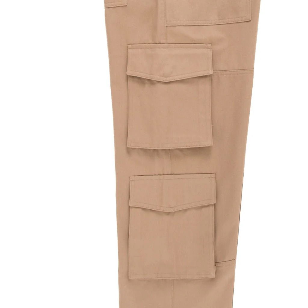 COFFEE STRAIGHT LEG CARGOPANTS VADITIM