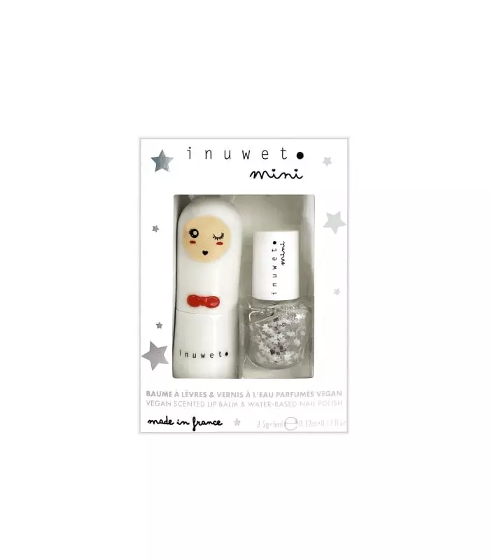COFFRET DUO BAUME VERNIS Coffret duo baume vernis kids - blanc