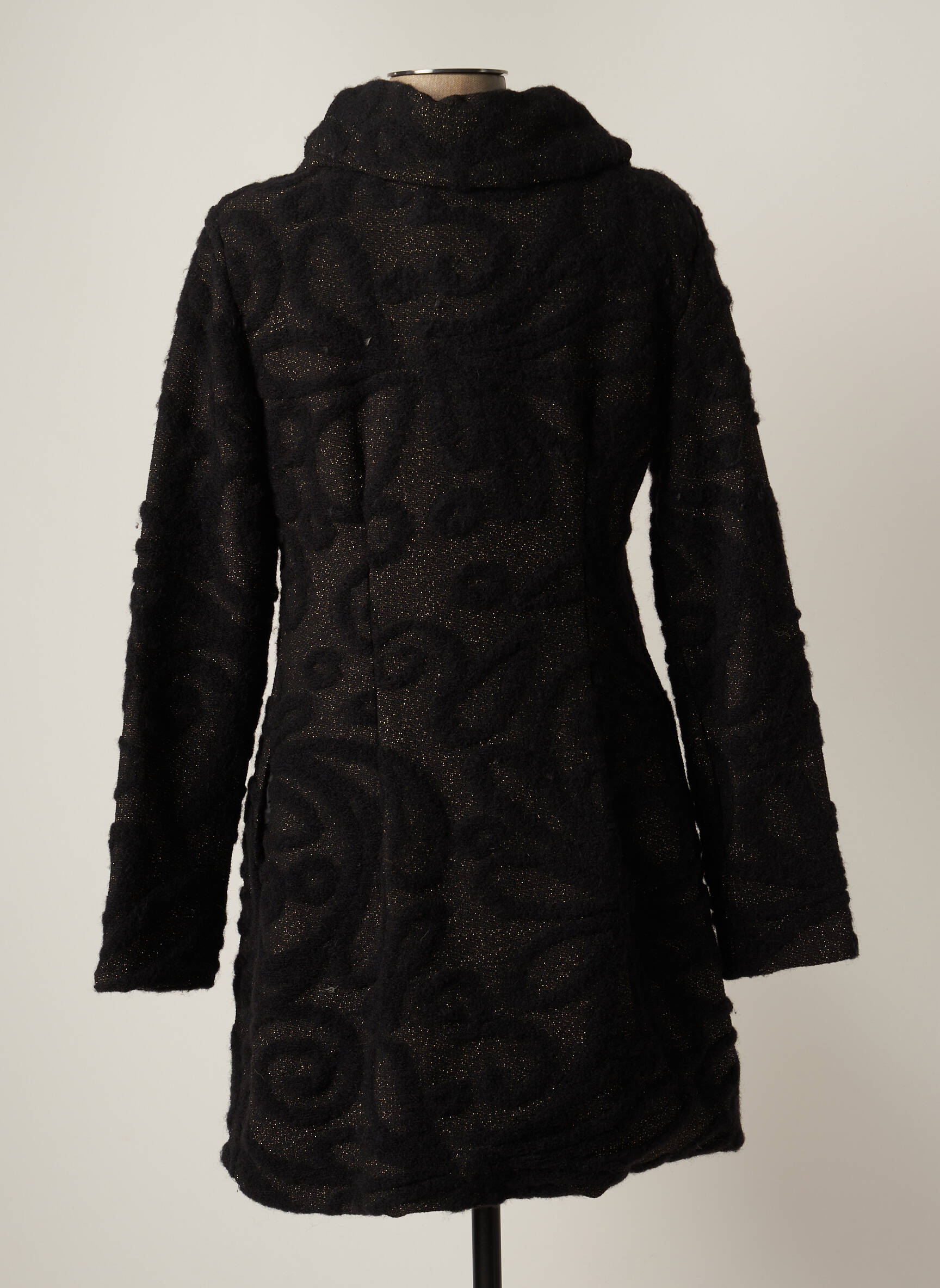 Poussiere D Etoile Manteaux Longs Femme couleur noir