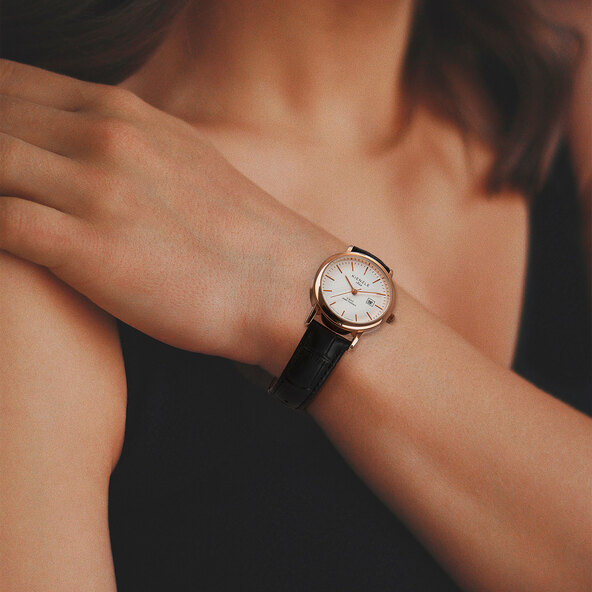 Damen-Armbanduhr mit Datumsanzeige Model-No AN4-KIAU-LL