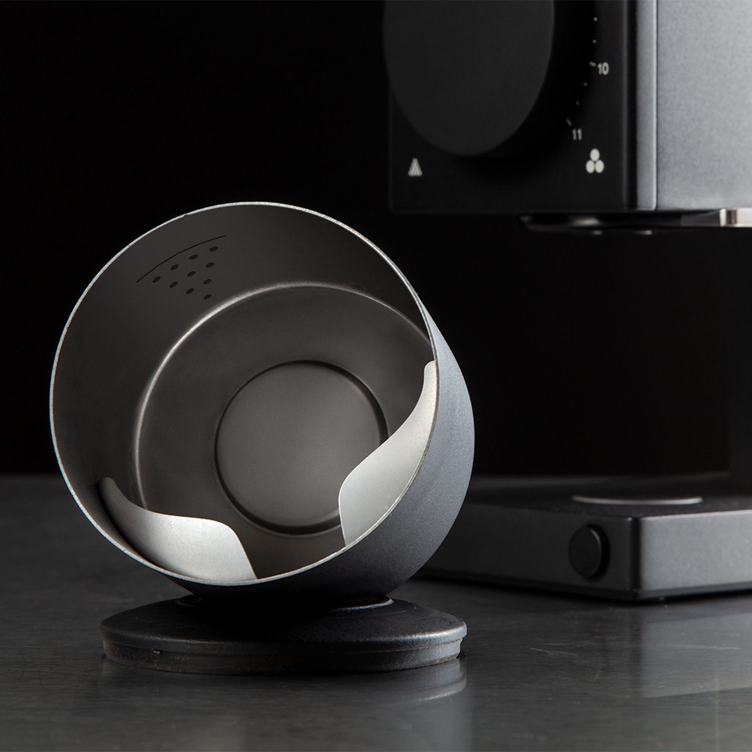 Fellow Kaffeemühle Ode Brew Grinder, 150 W, 64 mm-Scheibenmahlwerk aus Edelstahl, 80,00 g Bohnenbehälter, 31 Mahlgrade