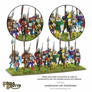 Pike & Shotte Landsknecht with Zweihanders