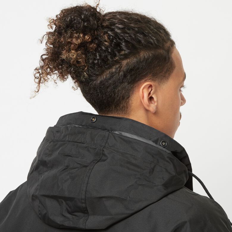 NIKE Solo Swoosh Puffer-Jacke black/white