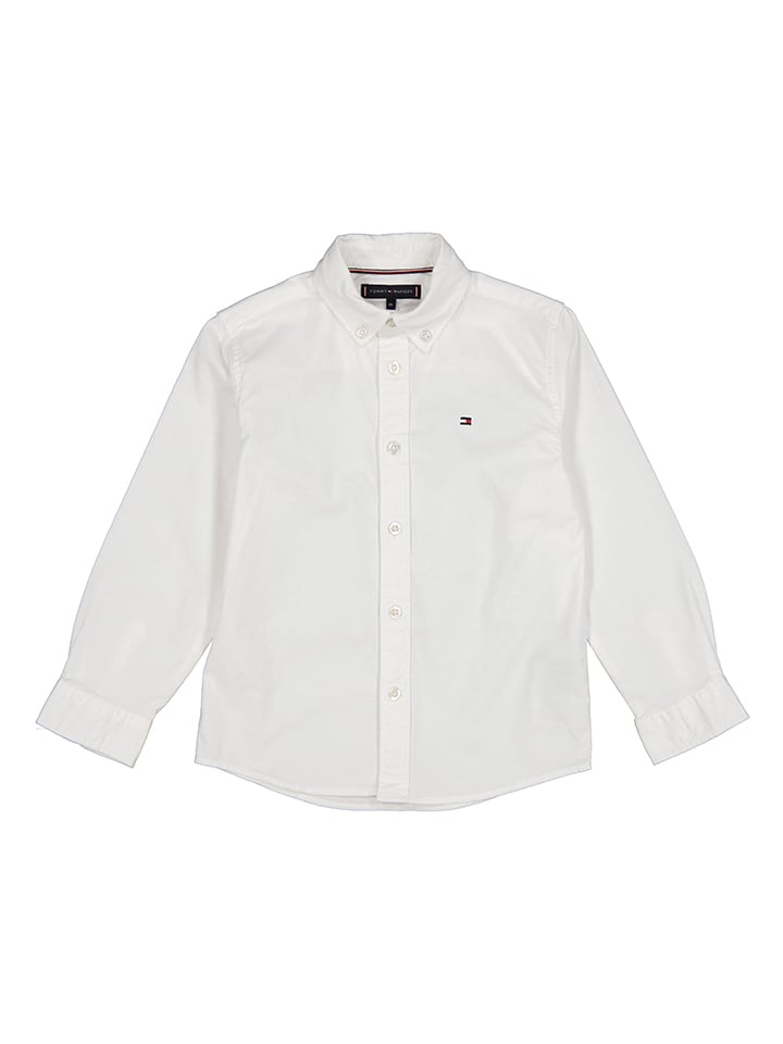 Tommy Hilfiger Hemd in Weiß günstig kaufen