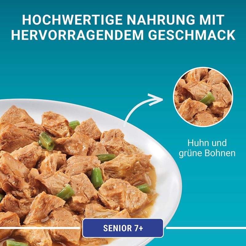 PURINA ONE Senior 7+ mit Huhn & grünen Bohnen