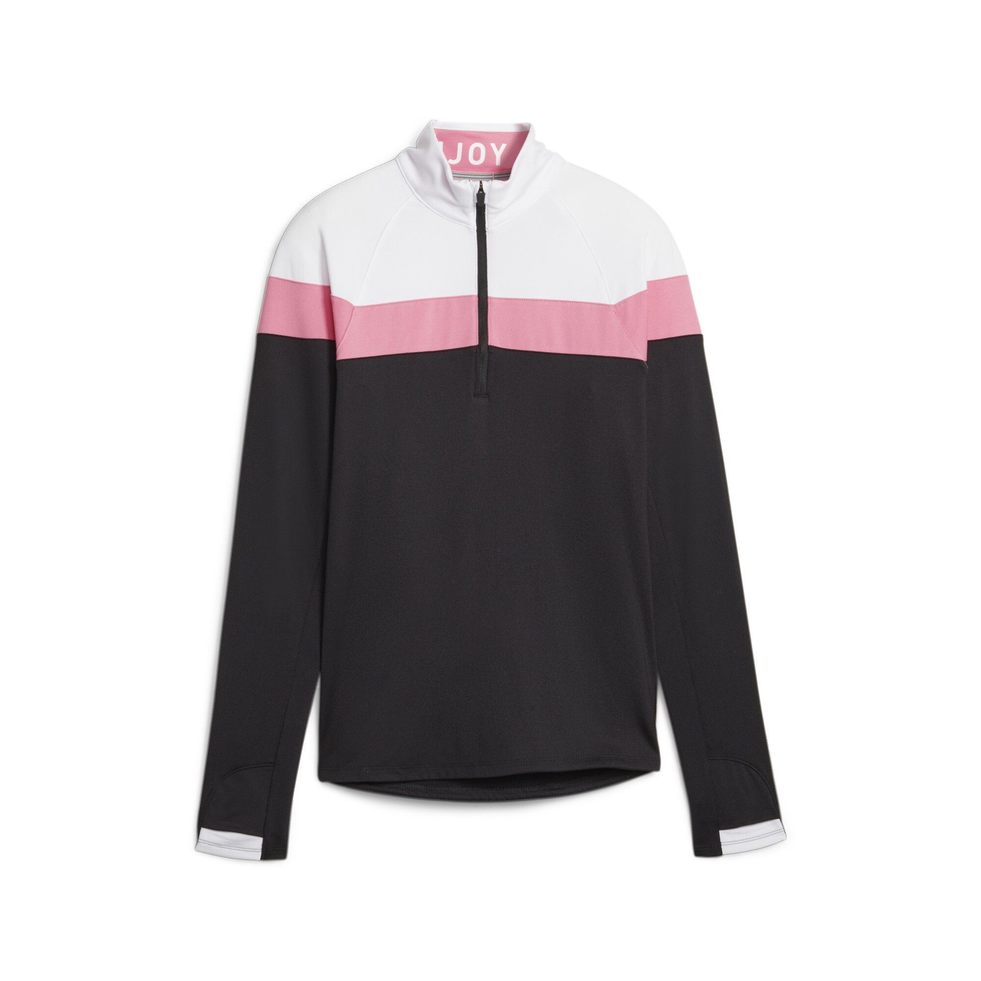 PUMA Trainingspullover Leichter Golfpullover mit Reißverschluss Damen