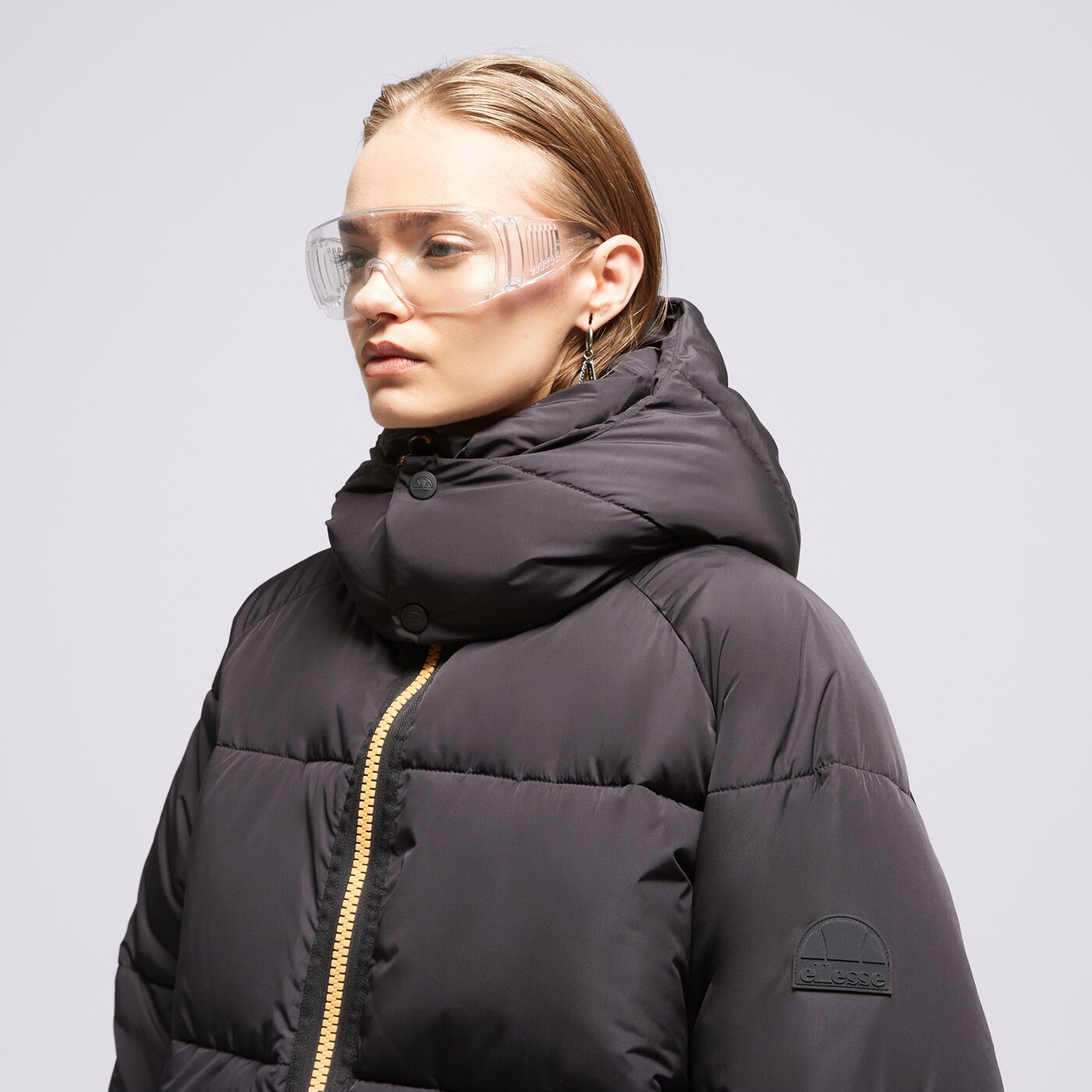 ELLESSE DAUNENJACKE EDGWARE PADDED JACKET BLK Schwarz