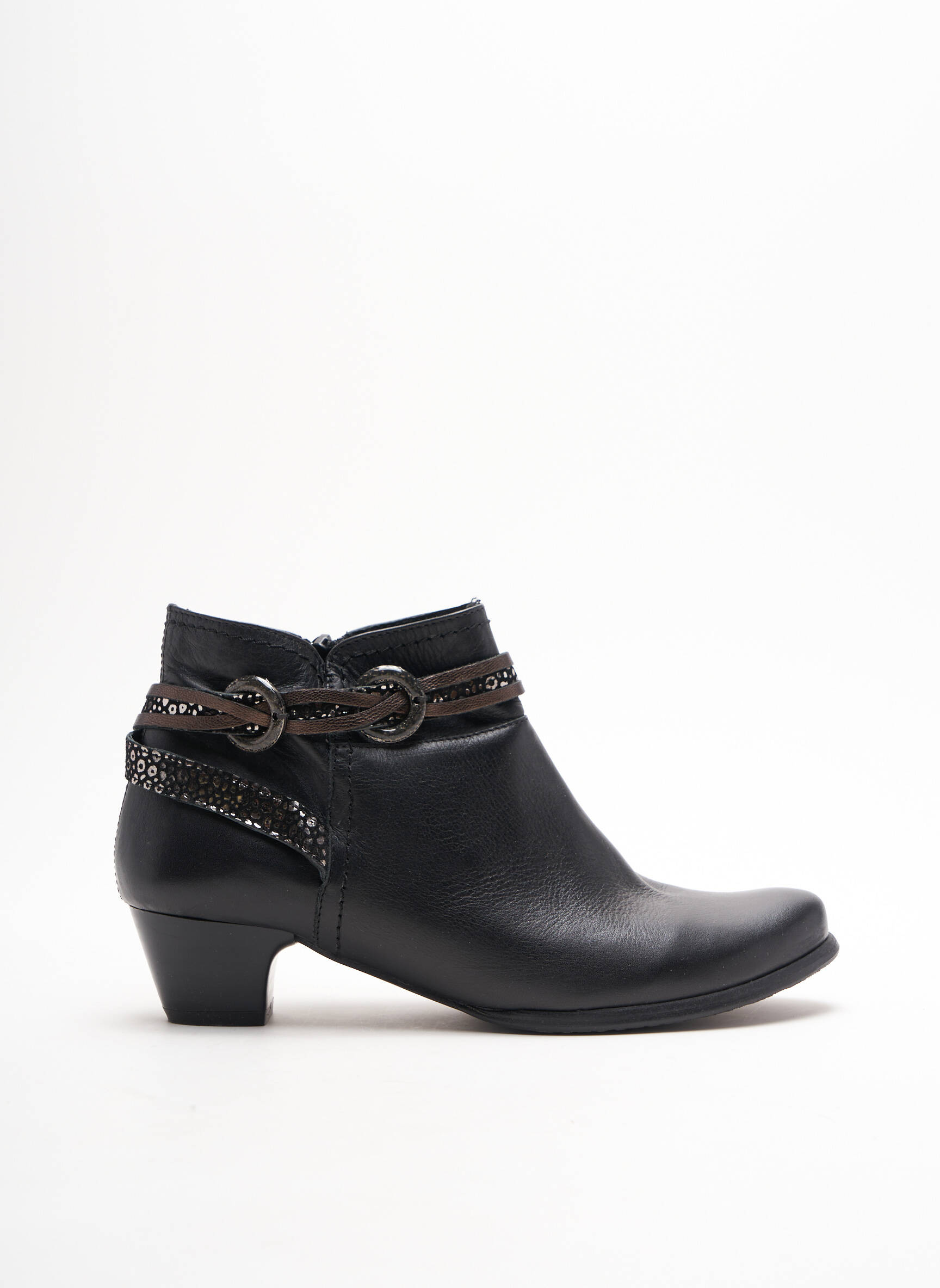 J Metayer Bottines Femme couleur noir
