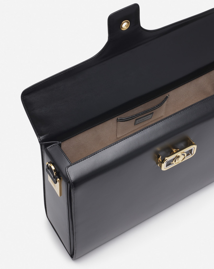 SAC PORTE-DOCUMENTS PENCIL LANVIN X FUTURE EN CUIR